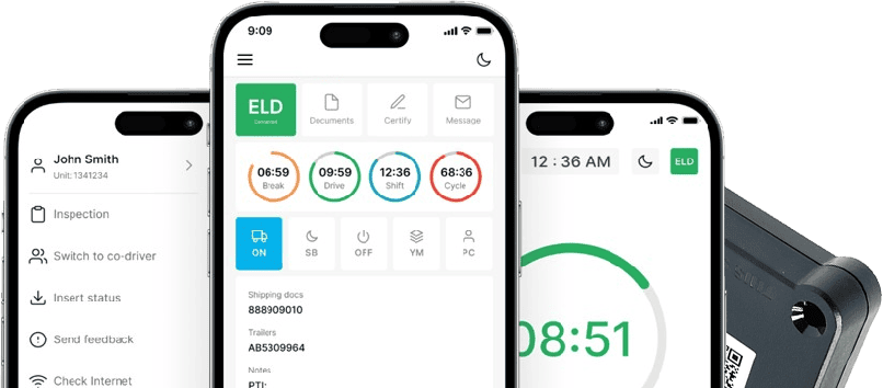 Simple, affordable ELD solution with hardware included. No contracts. 24/7 multilingual support.